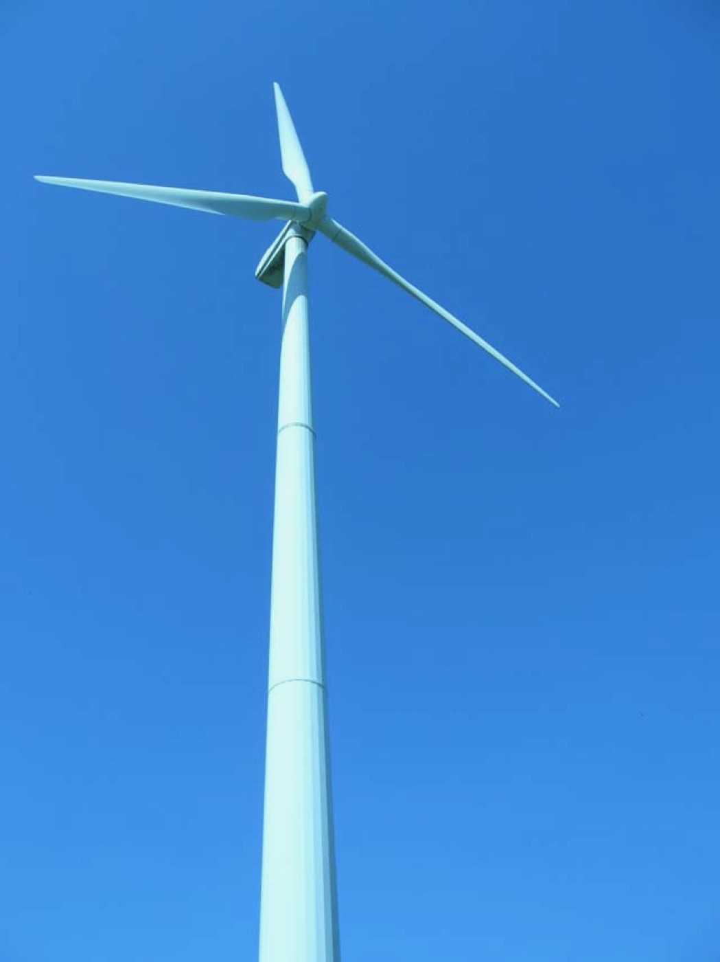 Große Windkraftanlage